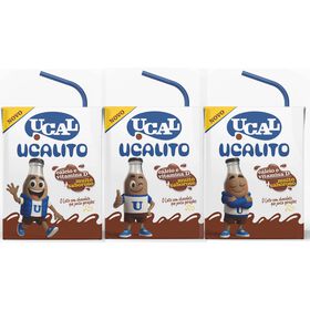 Leite Achocolatado Ucal 3 X 200 ml