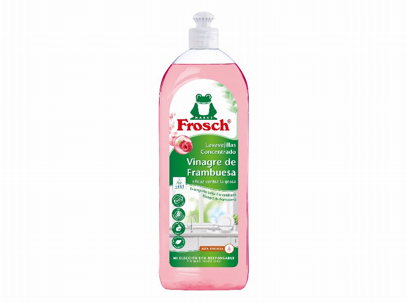 Detergente Loiça Manual Ecolabel Framboesa Frosch 750 ml