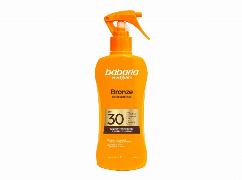 Spray Proteção Solar Babaria Aloe Bronze 200 ml