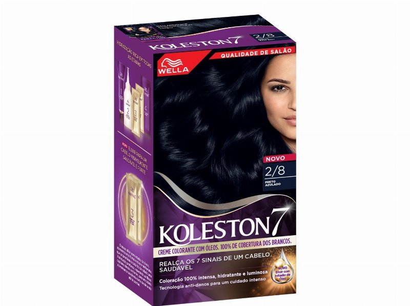 Coloração Nº 2/8 Preto Azulado Koleston Un