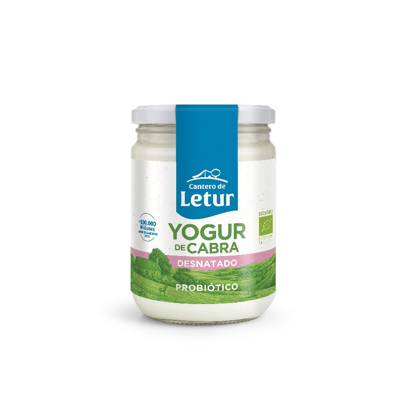 Iogurte Natural De Cabra Desnatado 0% Meio Gordo Biológico 420 g