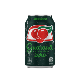 Refrigerante Em Lata Com Gás Guaraná Zero Antarctica 33 cl