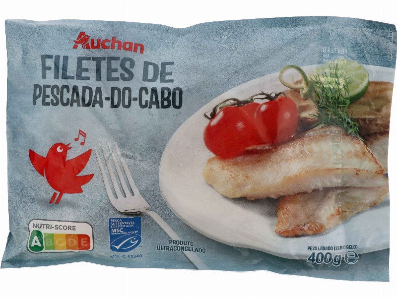 Filetes Auchan Pescada Do Cabo Msc 400 g