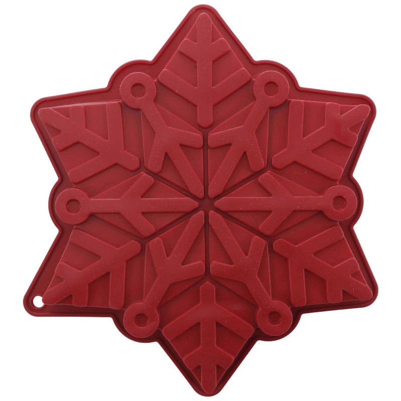 Forma De Bolo Silicone Snow Kasa