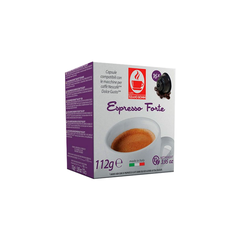 Café Forte Dolce Gusto 16 Cápsulas Bonini