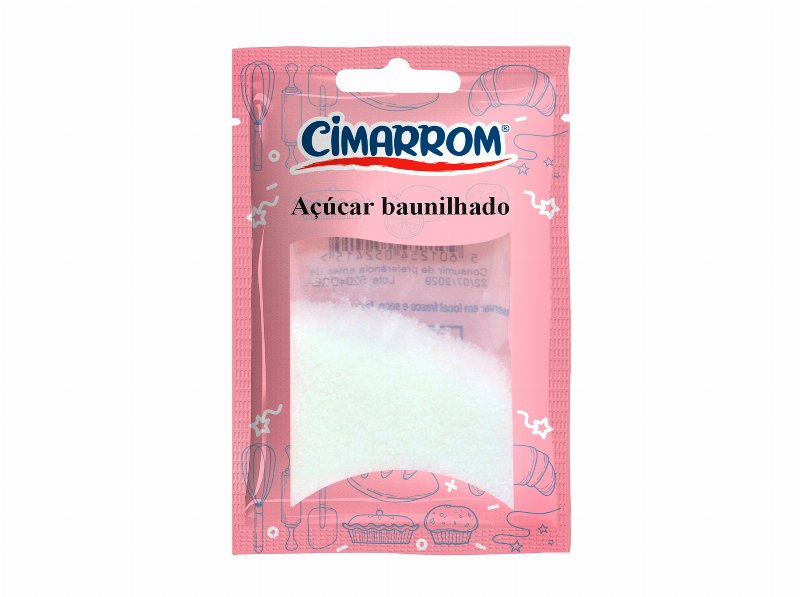 Açúcar Cimarrom Baunilhado 20 g