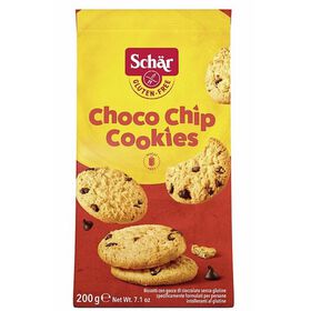 Bolachas Choco Chip Sem Glúten Schär 200 gr