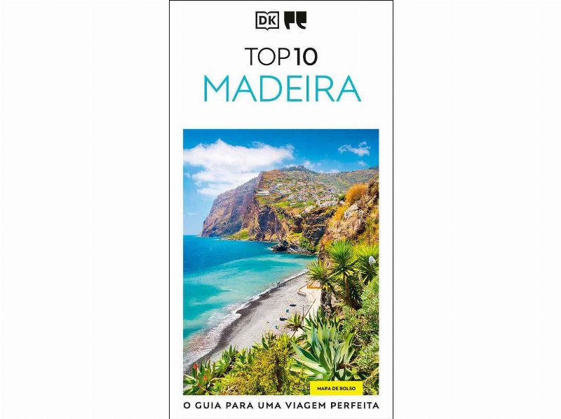 Livro Guias De Viagem Porto Editora - Top 10 Madeira