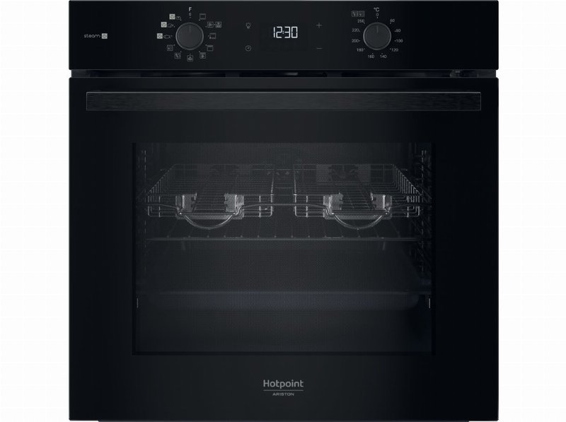 Forno Multifunções Hotpoint Hao3 K78Psu1Z B Preto A++ 71 l Pirolítco E Hidrolítico