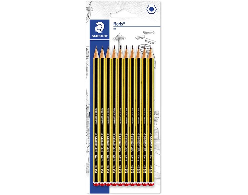 Lápis Grafite Noris Staedtler Hb 10 Unidades