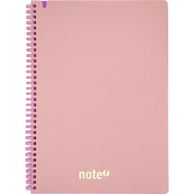 Caderno Soft Espiral A4 Quadriculado (Várias Cores) Note!