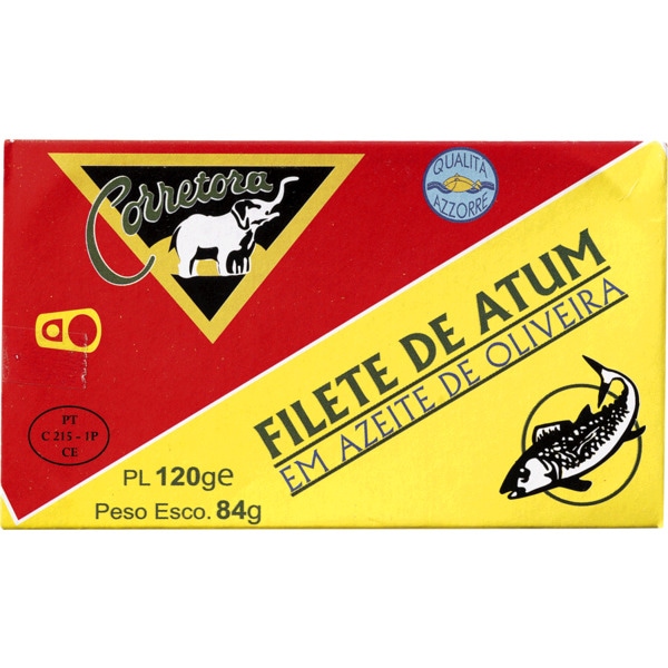 Filetes De Atum Em Azeite 120 g