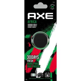 Ambientador Auto Encaixar Plástico Gerânio E Baunilha Axe 1 Un