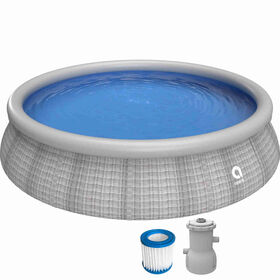 Piscina Insuflável Redonda 396X84Cm Com Bomba Avenli 1 Un