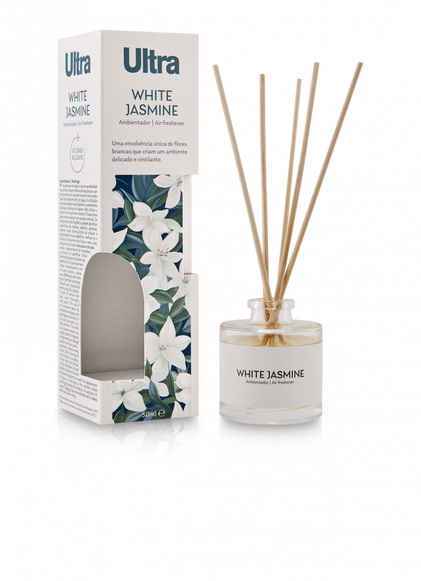 Ambientador Stick Perfumado White Jasmine Ultra 0.05L