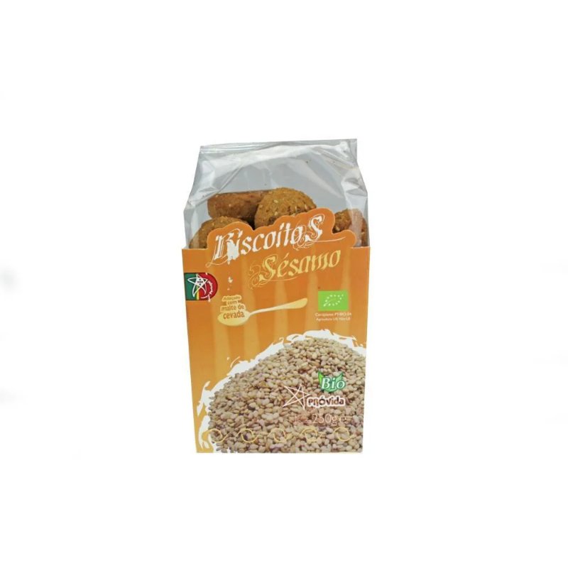 Biscoitos De Sésamo Bio Próvida 250 g