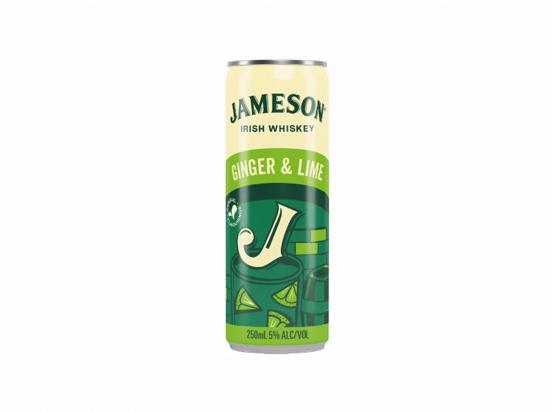 Cocktail Jameson Ginger&Lime Lata 0.25 l (Sdr)