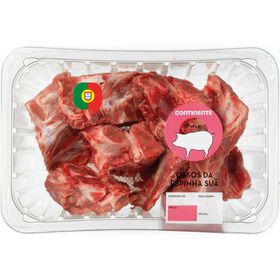Espinha/Suã De Porco Com Osso Continente 950 gr (Aprox.)