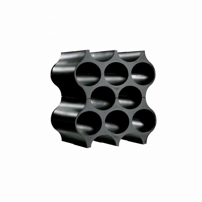 Koziol Suporte Modular Garrafas Preto Set Up