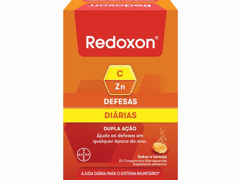 Suplemento Redoxon +Zn 20 Comprimidos Efervescente