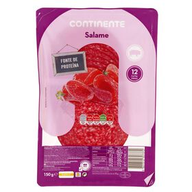 Salame Fatiado Continente 150 gr