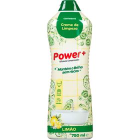 Creme De Limpeza Power+ Limão Continente 750 ml