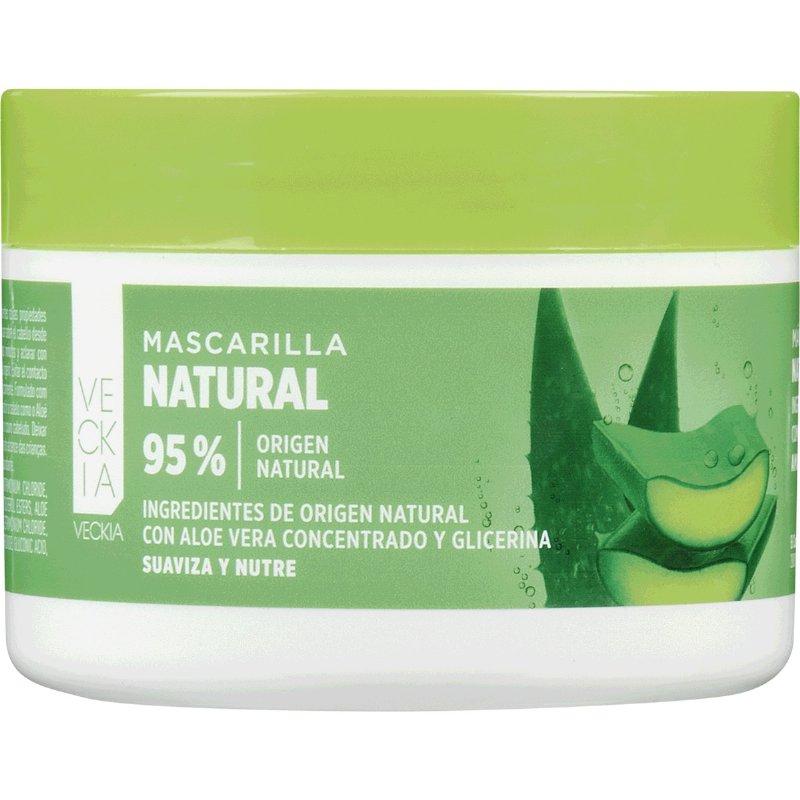 Máscara Capilar 95% Natural De Aloe Vera 300 ml