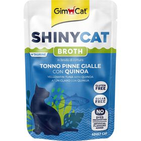 Snack Para Gato Shiny Atum E Quinoa Saquetas Gimcat 70 g