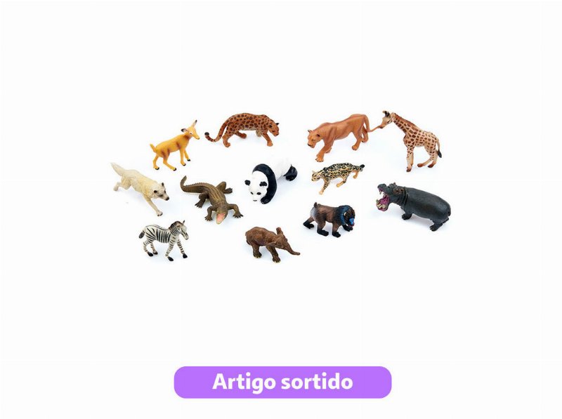 Animais Da Selva One Two Fun Modelos Sortidos