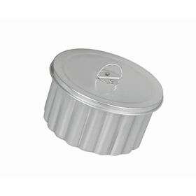 Forma Pudim Canelada Alumínio 18Cm Basic Kasa