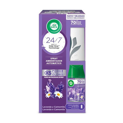 Ambientador Automático Freshmatic Lavanda E Camomila Air Wick 0.25L