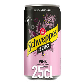 Água Tónica Em Lata Pink Zero Schweppes 25 cl