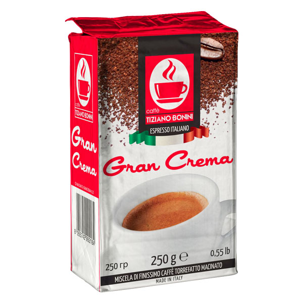 Café Moído Gran Crema 250 g Bonini