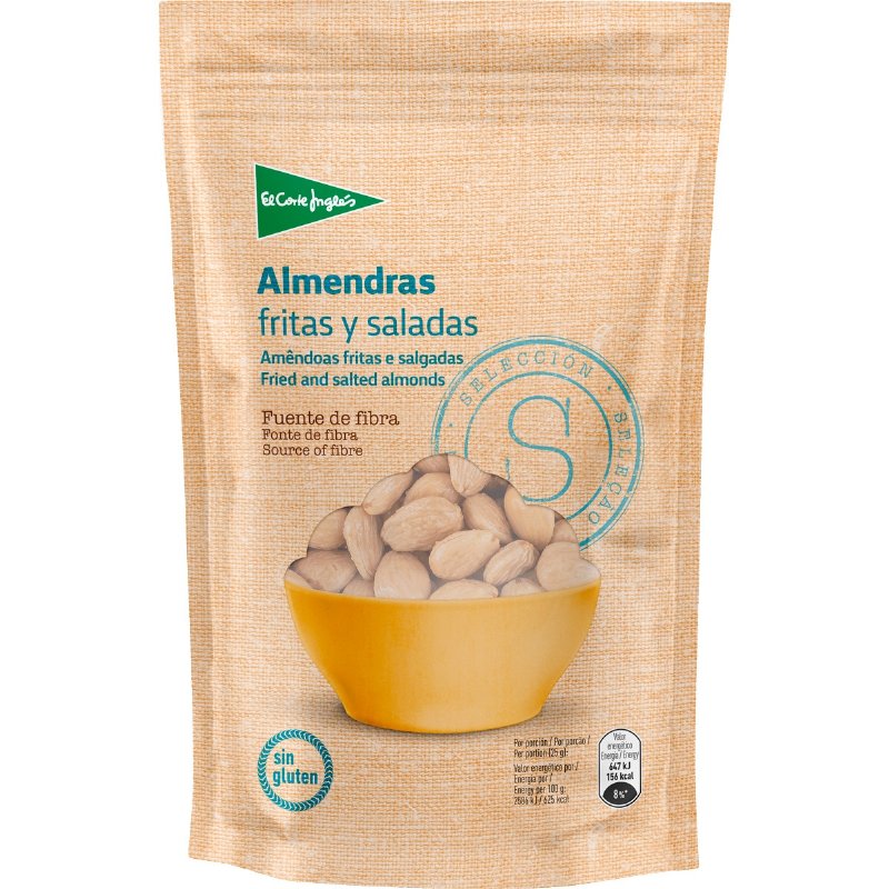 Amêndoas Fritas E Salgadas Sem Glúten 150 g