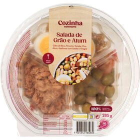 Salada De Grão E Atum Cozinha Continente 285 gr