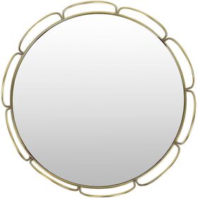 Tabuleiro 30Cm Dourado Gomos Kasa
