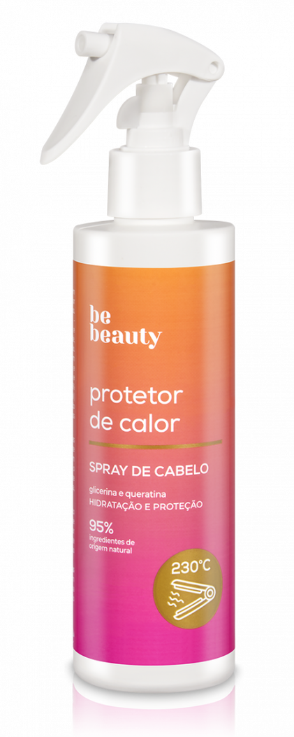 Spray Protetor De Calor Para Cabelo Be Beauty 0.2L