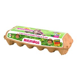 Ovos De Ar Livre Classe M/L Matinados 12 Un