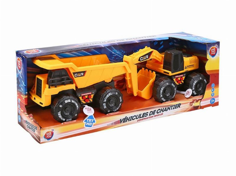 Camião Construção One Two Fun Luz E Som