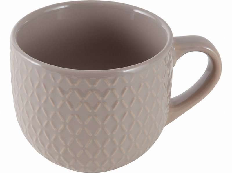 Caneca Jumbo Rafaela Actuel Taupe Grés 500 ml