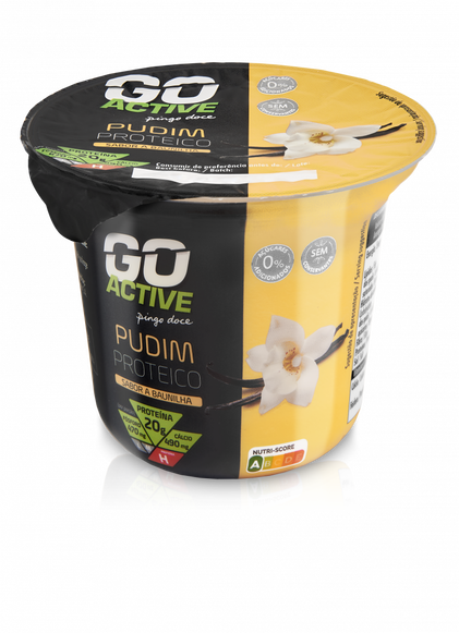 Pudim Proteico De Baunilha Go Active 0.2Kg