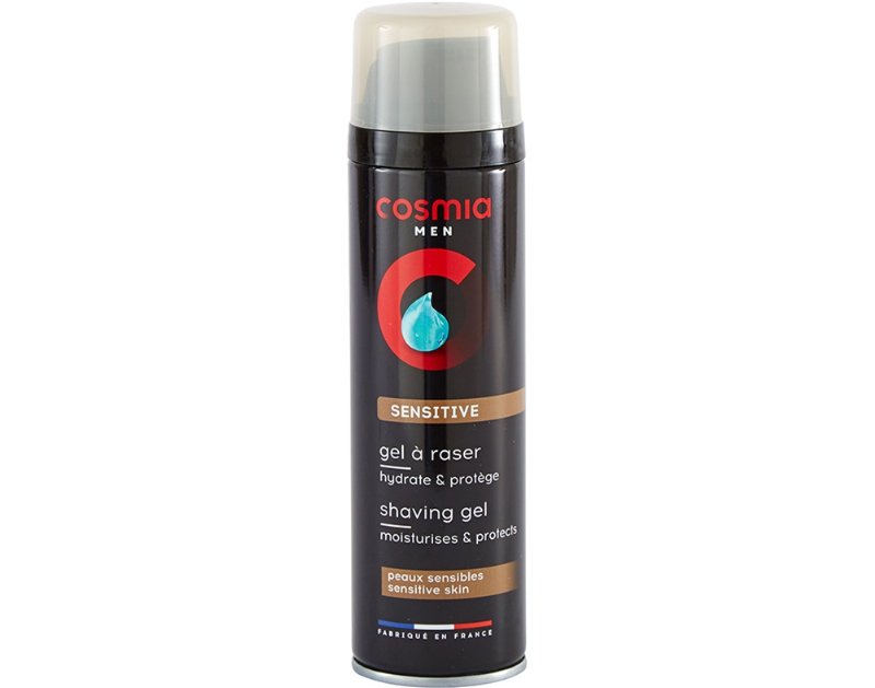 Gel Cosmia Men Barbear Peles Sensíveis 200 ml