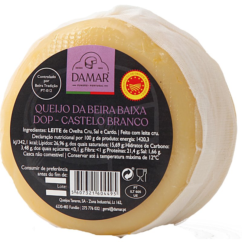 Queijo Da Beira Baixa Dop Castelo Branco 450 g