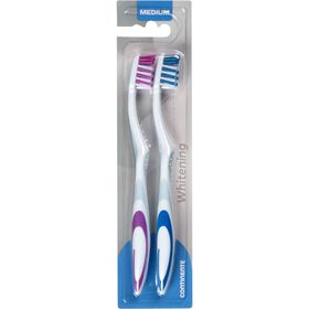 Escova De Dentes Whitening Medium Continente 2 Un