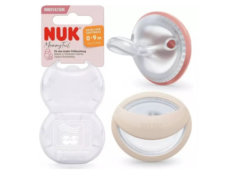 Chupeta Nuk Mommy Feel Sil 2Un Rosa