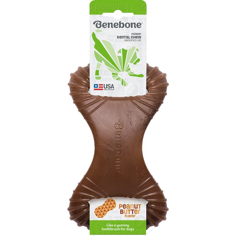 Brinquedo Para Cão Dental De Amendoim Tamanho M 1 unidade