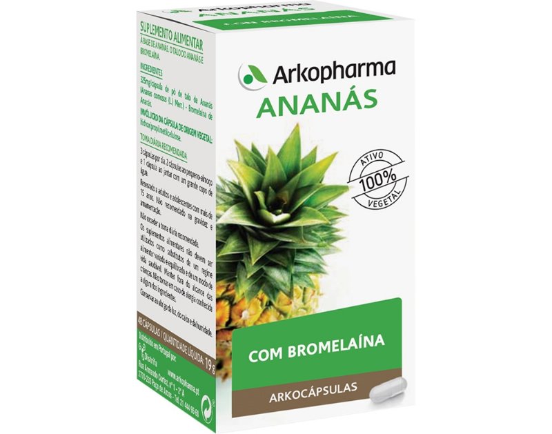 Suplemento Arkopharma Ananás 45 Capsulas