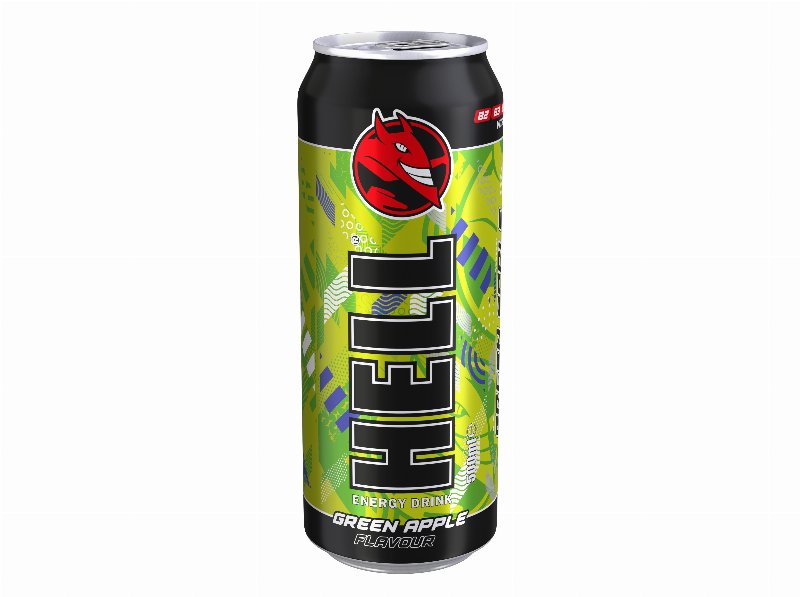 Bebida Energetica Hell Maçã Verde 500 ml (Sdr)