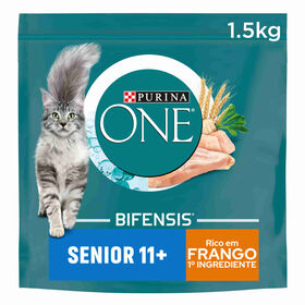 Ração Para Gato Sénior Mini Frango Purina One 1,5 kg