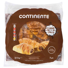 Mini Croissant De Chocolate Continente 315 gr (7 Un)